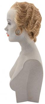 Lady Hairstyle with Marcel Waves 1926, custom made wig